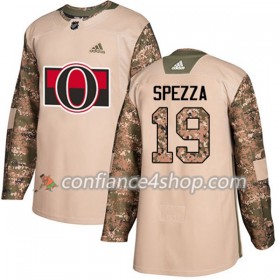 Adidas Maillot de Hockey Ottawa Senators Jason Spezza 19 2017-2018 Camo Veterans Day Practice Authentic - Homme